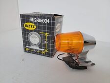 Vintage Nos Dietz 2-85 Amber Truck Cab Marker Clearance Light Bullet-style