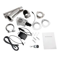 2.5 63mm Remote Electric Exhaust Catback Downpipe Cutout E-cut Out Valve System