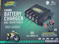 Battery Tender 4 Bank Multibank Charger - 5 Ampsmart 12v Multi Battery Charger