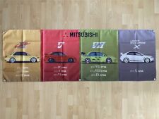 Mitsubishi Lancer Evo Flag Engines Evolution Cd9a Ce9a Cp9a Banner 2x6 Ft Poster