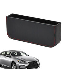Car Seat Gap Catcher Filler Storage Box Pocket Organizer Holder Pu Leather