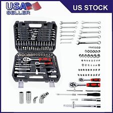 78 Pcs Hand Tool Sets Car Repair Tool Kit Set Box For Home Socket Wrench Set Usa