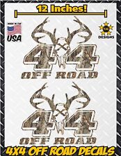 4x4 Offroad Decals Real Tree Camouflage Ford F150 Super Duty Deer Hunting Skull
