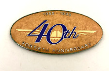 Nos Ford 40th Anniversary T Bird 1955-1995 Emblem P2