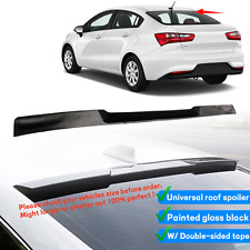 42.7 Universal Rear Window Roof Spoiler Wing V-style Fit For Kia Rio 2012-2017