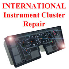 Navistar International Instrument Gauge Cluster Dash Panel Speedometer Repair