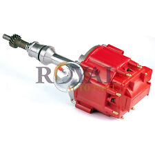 Red Cap Distributor Sbf For Ford Sm Block 260 289 302 Hei Ignition W 65k Coil