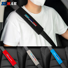 2x Car Seat Belt Cover Shoulder Pads For Bmw 1 2 3 4 5 Series X1 X2 X3 X4 X5 X6