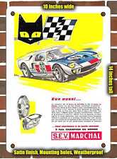 Metal Sign - 1966 You Too Trust The Only Brand 9-time World Champion Sev Marchal