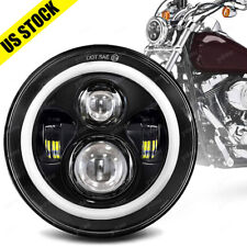 Brightest 5-34 5.75 Inch Led Projector Headlight Drl For Motorcycle Motor
