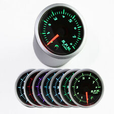 Tacho Tachometer Gauge 2 52mm 0-8000rpm Car Auto Meter Digital Led Display Fl