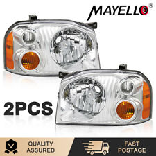 Headlight Set For 2001-2004 Nissan Frontier Base Xe Left Right 2pc