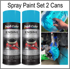 Torque Blue Paint Valve Cover Engine Enamel Caliper Brake Coating Spray 2 Cans