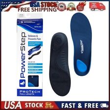 Powerstep Insoles Protech Full Length Orthopedic Orthotic Sz H Mens 11-11.5