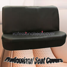 New For Chevy Dodge Ford Universal Full Size Bench Truck Seat Cover Black