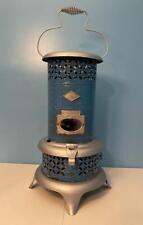 Antique Blue Speckled Enamel 0190 Nesco Oil Kerosene Parlor Cabin Heater Stove