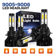4side 9005hb3 9006hb4 Car Led Headlights Bulbs High Low Beam Combo Kit 6000k
