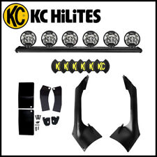 Kc Hilites 50 Slimlite Led 300w Xross Bar 6-light System Fits 18-24 Wrangler Jl