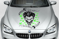 Tribal Joker Graphic Vinyl Decal Truck Car Hood Sides