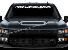 Silverado Windshield Decal Banner Sticker Fits Chevrolet Chevy Truck
