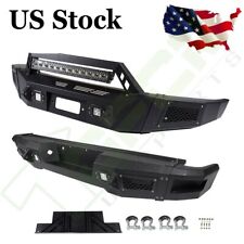 Textured Complete Frontrear Bumper Guard For Ford F 150 09-14 Steel Lorrywinch