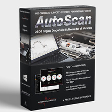 Autoscan Standard Obd2 Eobd Engine Diagnostic Software 4 All Vehicles Elm327