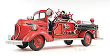 1938 Red Fire Engine Ford 140 Iron Model