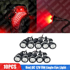 10x Red Dc 12v 9w Eagle Eye Led Daytime Running Drl Backup Light Car Auto Lamp