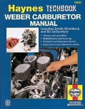 Haynes Manuals Ser. Weber Carburetor Manual Including Zenith Stromberg...