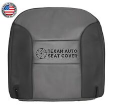 1999-2000 Chevy Tahoe Z71 -driver Side Bottom Leather Seat Cover 2 Tone Gray