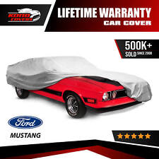 Ford Mustang 4 Layer Car Cover Fitted Outdoor Water Proof Rain Sun Dust 1st Gen