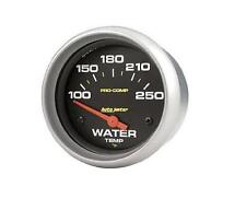 Auto Meter Pro-comp Electric Water Temperature Temp 100-250 Deg F Gauge 2-58