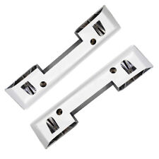 64 65 66 Ford Mustang Arm Rest Base Chrome Pair