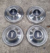 4 Four 68-69 Plymouth Dog Dish Hubcaps Roadrunner Gtx Barracuda Poverty Driver