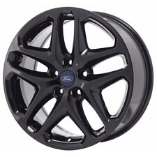 17 Ford Fusion Wheel Rim Factory Oem 3957 2013-2016 Gloss Black