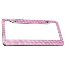 Bling Crystal License Plate Frame Handcrafted Rhinestone Car Frame Plate Usa