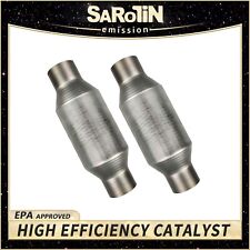 Universal Catalytic Converter Weld-on 2.25ceramic Substrate Epa Obdii Approved