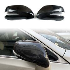 Carbon Fiber Side Rearview Mirror Cover Trim For Lexus Is350 250 Es350 2008-2012