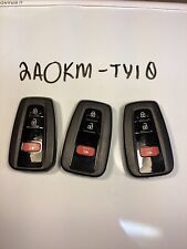 Lot Of 3 Toyota Keyless Car Remote Smart Prox Key Fob 2aokm-ty10