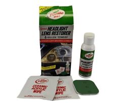 Turtle Wax New Speed Headlight Lens Restorer Kit Heal And Seal 12 Oz Open Box