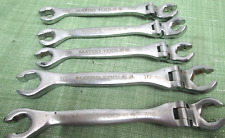 Great Used Matco Tools Sae Brake Line Wrench Set Part No. Blw5s 189