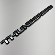 Ford Thunderbird Chrome Emblem Logo Badge Sign Symbol Oem Used A22389