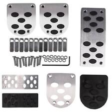 3pcs Manual Gear Transmission Pedals Pads Car Brake Metal Pedal Non-slip Covers