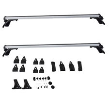 New Top Cross Bar Roof Rack Luggage Cargo Carrier 48 Universal Car Set Of 2