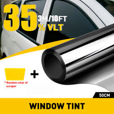 10ft Uncut Roll Window Tint Film 35 Vlt 35 X 10ft Feet Car Home Office Glass