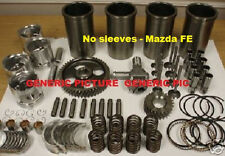 Mazda Fe Engine Kit Gas Hyster Forklift 2.0 1998cc Pistons Gaskets Valves Deluxe