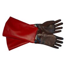 Red-tuff-blast Gloves For Sandblasting Sandblaster Sand Blast Cabinet - 6 X 24