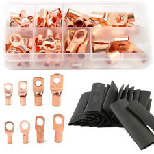 280140x Copper Wire Lugs Battery Cable Ends Terminal Connectors Assortment Kit