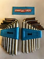 Channellock  Allen Wrench Set  Metric- Sae 16 Pcs Free Shipping