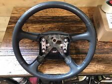 2002-2004 Chevy S10 Truck Blazer Gmc Sonoma Leather Wrapped Steering Wheel 03
